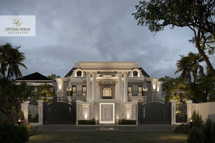 Desain Rumah Modern Klasik yang Menawan dan Timeless