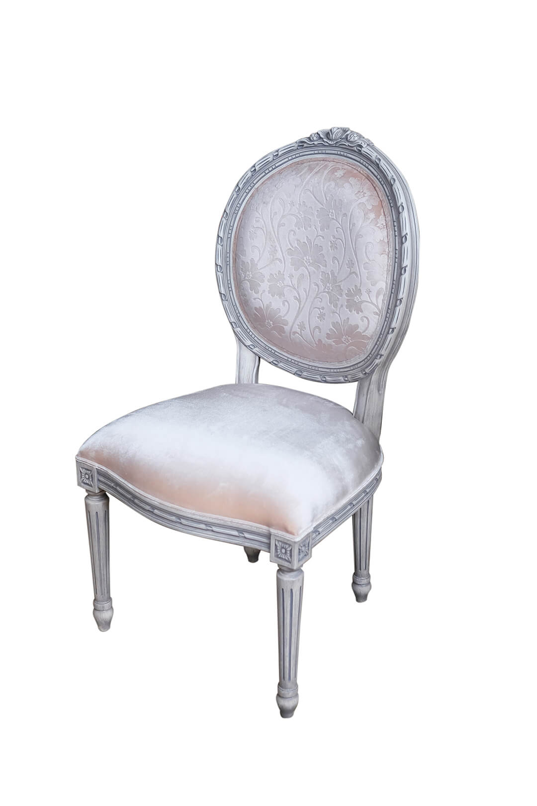 Rose Oval Dinning Arm Chair
