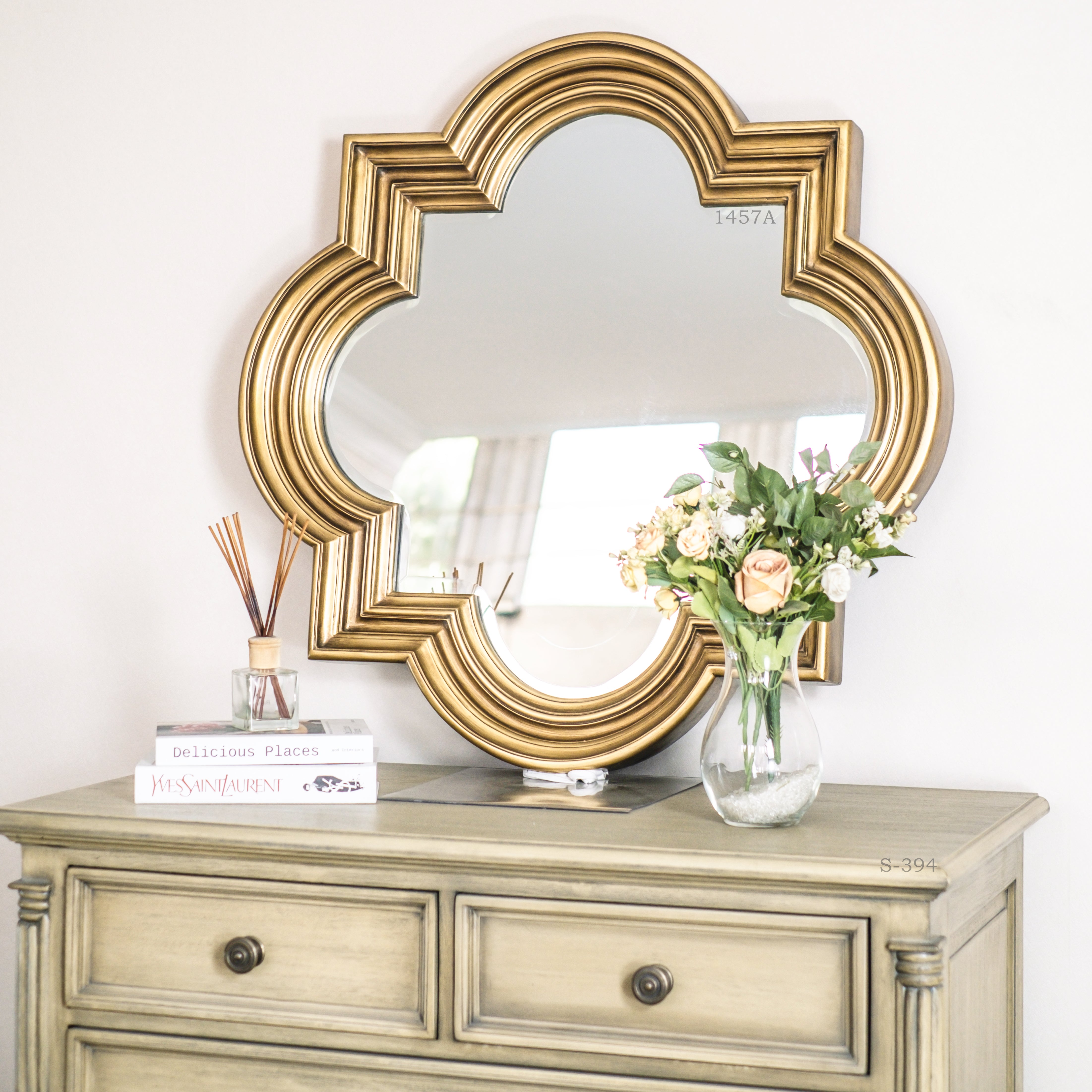 QUATREFOIL MIRROR