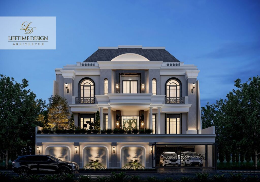 Tampak Rumah Depan Mewah