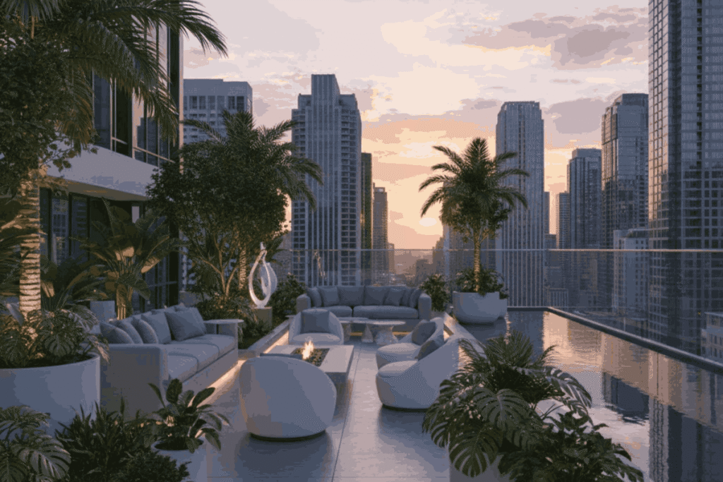 Rooftop Garden Elegan