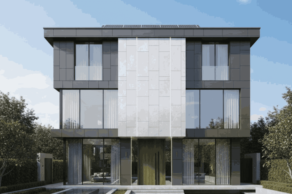 Panel Aluminium Composite untuk Aksen