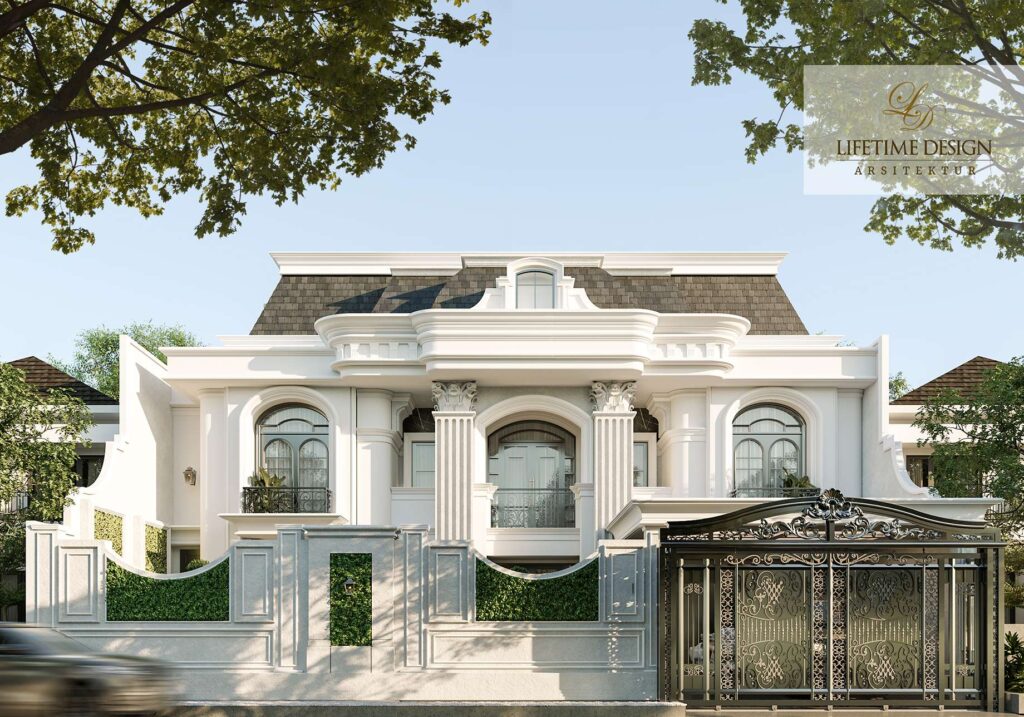 Rumah 3 Lantai ala Eropa