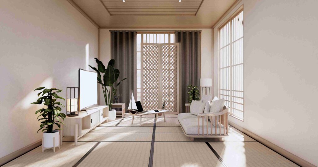 Interior Gaya Japandi