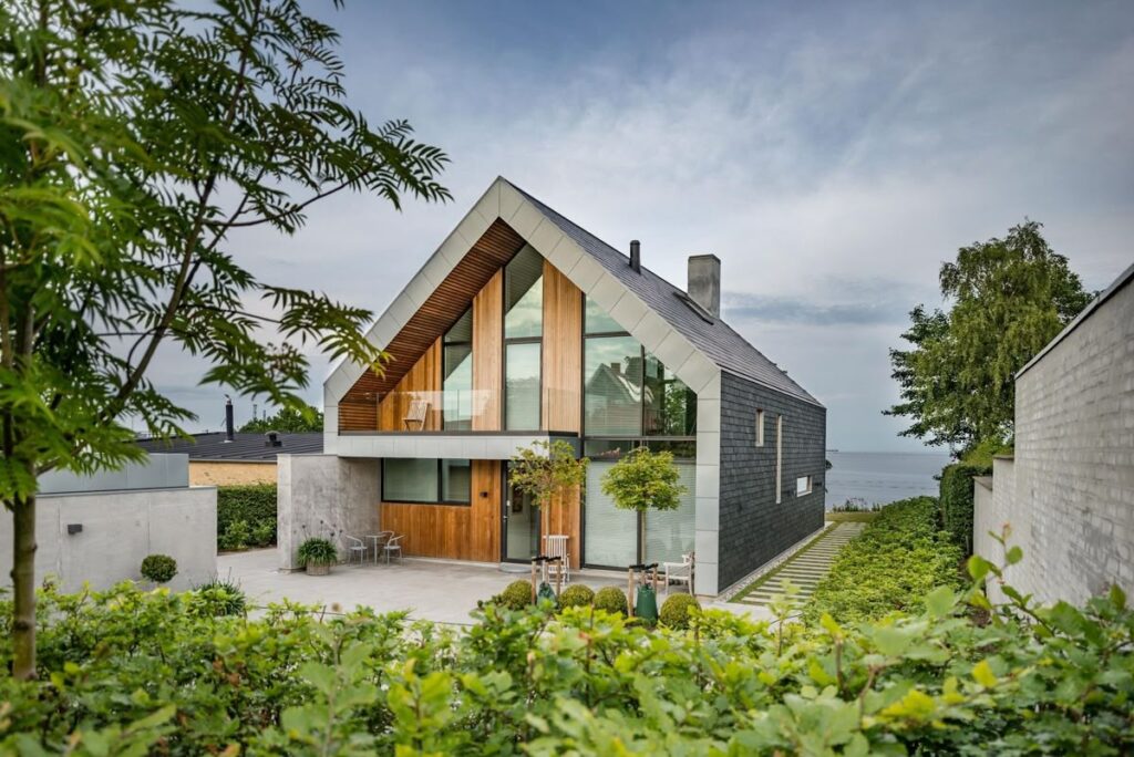 Fasad Rumah Bergaya Scandinavian